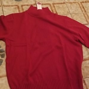 Dressbarn Red Sweater